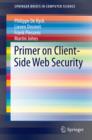 Primer on Client-Side Web Security - eBook
