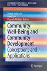 Community Well-Being and Community Development : Conceptions and Applications - Book