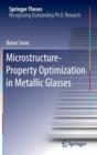 Microstructure-Property Optimization in Metallic Glasses - Book