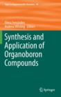 Synthesis and Application of Organoboron Compounds - Book