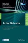 Ad Hoc Networks : 6th International ICST Conference, ADHOCNETS 2014, Rhodes, Greece, August 18-19, 2014, Revised Selected Papers - Book