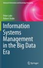Information Systems Management in the Big Data Era - Book