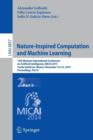 Nature-Inspired Computation and Machine Learning : 13th Mexican International Conference on Artificial Intelligence, MICAI2014, Tuxtla Gutierrez, Mexico, November 16-22, 2014. Proceedings, Part II - Book