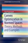 Convex Optimization in Normed Spaces : Theory, Methods and Examples - Book