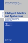 Intelligent Robotics and Applications : 7th International Conference, ICIRA 2014, Guangzhou, China, December 17-20, 2014, Proceedings, Part II - eBook