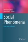 Social Phenomena : From Data Analysis to Models - Book