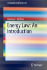 Energy Law: An Introduction - Book