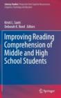 Improving Reading Comprehension of Middle and High School Students - Book