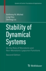 Stability of Dynamical Systems : On the Role of Monotonic and Non-Monotonic Lyapunov Functions - eBook
