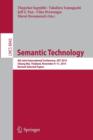 Semantic Technology : 4th Joint International Conference, JIST 2014, Chiang Mai, Thailand, November 9-11, 2014. Revised Selected Papers - Book