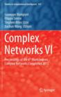 Complex Networks VI : Proceedings of the 6th Workshop on Complex Networks CompleNet 2015 - Book