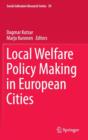 Local Welfare Policy Making in European Cities - Book