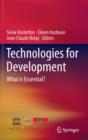 Technologies for Development : What is Essential? - Book