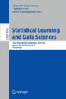 Statistical Learning and Data Sciences : Third International Symposium, SLDS 2015, Egham, UK, April 20-23, 2015, Proceedings - Book