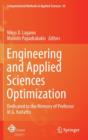 Engineering and Applied Sciences Optimization : Dedicated to the Memory of Professor M.G. Karlaftis - Book
