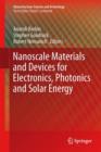 Nanoscale Materials and Devices for Electronics, Photonics and Solar Energy - Book