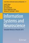 Information Systems and Neuroscience : Gmunden Retreat on NeuroIS 2015 - Book