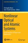 Nonlinear Optical and Atomic Systems : At the Interface of Physics and Mathematics - Book