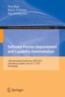 Software Process Improvement and Capability Determination : 15th International Conference, SPICE 2015, Gothenburg, Sweden, June 16-17, 2015. Proceedings - Book