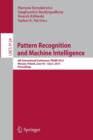 Pattern Recognition and Machine Intelligence : 6th International Conference, PReMI 2015, Warsaw, Poland, June 30 - July 3, 2015, Proceedings - Book