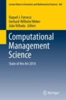 Computational Management Science : State of the Art 2014 - Book