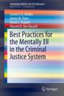 Best Practices for the Mentally Ill in the Criminal Justice System - Book