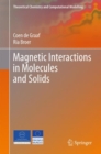 Magnetic Interactions in Molecules and Solids - Book