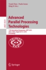 Advanced Parallel Processing Technologies : 11th International Symposium, APPT 2015, Jinan, China, August 20-21, 2015, Proceedings - eBook