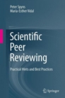 Scientific Peer Reviewing : Practical Hints and Best Practices - Book