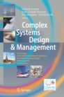 Complex Systems Design & Management : Proceedings of the Sixth International Conference on Complex Systems Design & Management, CSD&M 2015 - eBook
