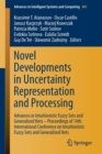 Novel Developments in Uncertainty Representation and Processing : Advances in Intuitionistic Fuzzy Sets and Generalized Nets - Proceedings of 14th International Conference on Intuitionistic Fuzzy Sets - Book
