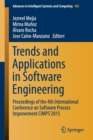 Trends and Applications in Software Engineering : Proceedings of the 4th International Conference on Software Process Improvement CIMPS'2015 - Book