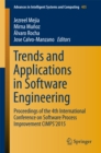Trends and Applications in Software Engineering : Proceedings of the 4th International Conference on Software Process Improvement CIMPS'2015 - eBook