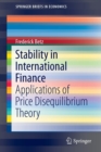Stability in International Finance : Applications of Price Disequilibrium Theory - Book