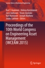 Proceedings of the 10th World Congress on Engineering Asset Management (WCEAM 2015) - eBook