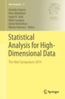 Statistical Analysis for High-Dimensional Data : The Abel Symposium 2014 - eBook