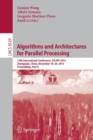 Algorithms and Architectures for Parallel Processing : 15th International Conference, ICA3PP 2015, Zhangjiajie, China, November 18-20, 2015, Proceedings, Part II - Book