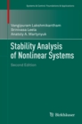 Stability Analysis of Nonlinear Systems - eBook