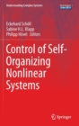 Control of Self-Organizing Nonlinear Systems - Book
