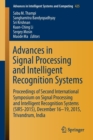 Advances in Signal Processing and Intelligent Recognition Systems : Proceedings of Second International Symposium on Signal Processing and Intelligent Recognition Systems (SIRS-2015) December 16-19, 2 - Book