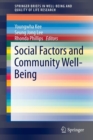 Social Factors and Community Well-Being - Book