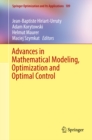 Advances in Mathematical Modeling, Optimization and Optimal Control - eBook