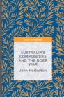 Australia's Communities and the Boer War - Book