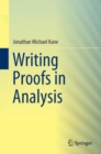 Writing Proofs in Analysis - Book