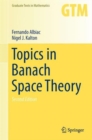 Topics in Banach Space Theory - Book