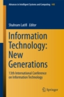 Information Technology: New Generations : 13th International Conference on Information Technology - eBook
