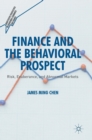 Finance and the Behavioral Prospect : Risk, Exuberance, and Abnormal Markets - Book