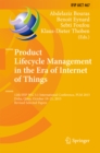 Product Lifecycle Management in the Era of Internet of Things : 12th IFIP WG 5.1 International Conference, PLM 2015, Doha, Qatar, October 19-21, 2015, Revised Selected Papers - eBook