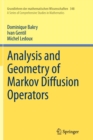 Analysis and Geometry of Markov Diffusion Operators - Book