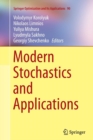 Modern Stochastics and Applications - Book